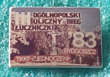 ODZNAKA III BIEG ŁUCZNICZKI BYDGOSZCZ 1983