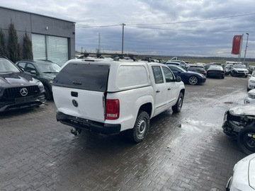 Volkswagen Amarok I Pick Up Double Cab Facelifting 3.0 V6 163KM 2018 Volkswagen Amarok 4x4 Klimatyzacja Hak Zabudowa, zdjęcie 2