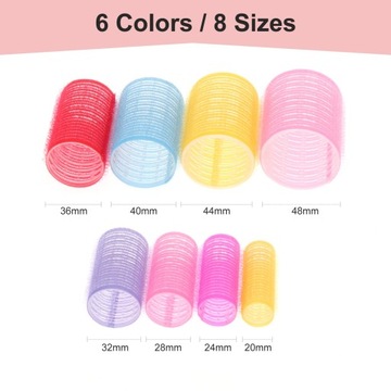 20 щипцов для завивки волос, ролик для челки