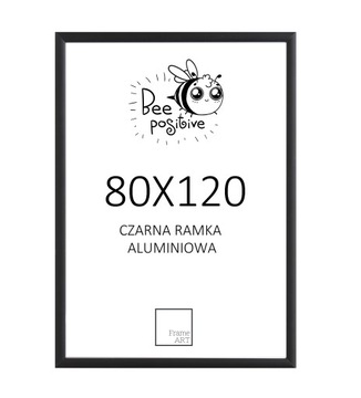 RAMA ALUMINIOWA 80x120 PLAKAT 120x80 PUZZLE