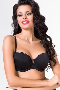 Usztywniany Alles Elena II U Czarny 70C