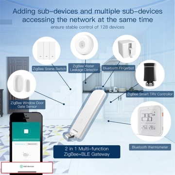 Центральная станция TUYA Smart Life ZigBee+Bluetooth Gateway
