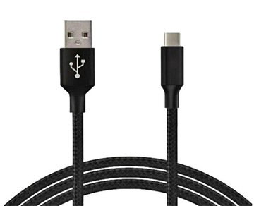 БЫСТРОЕ АВТОМОБИЛЬНОЕ ЗАРЯДНОЕ УСТРОЙСТВО 2x USB + КАБЕЛЬ USB-C