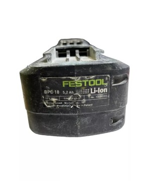 АККУМУЛЯТОР 5,2 Ач FESTOOL BPC 18