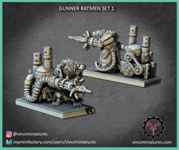 Gunner Rat #1- Vinciminiatures - Minifaktura
