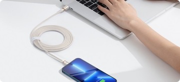 КАБЕЛЬ БЫСТРОЙ ЗАРЯДКИ BASEUS USB-C ДЛЯ IPHONE LIGHTNING PD КАБЕЛЬ 20ВТ 2М