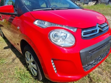 CITROEN C1 5D 2019 ROK DVEŘE PŘEDNÍ PRAVÉ ZADNÍ ČERVENÉ