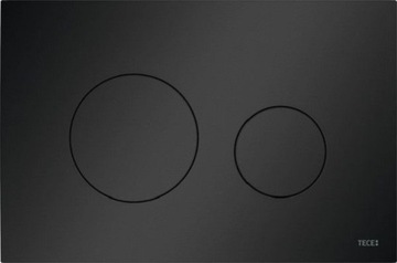 Кнопка смыва унитаза Tece Loop, черная