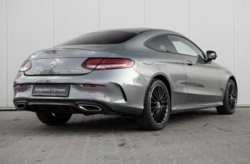 Mercedes Klasa C W205 Coupe Facelifting 1.5 200 184KM 2019 Mercedes-Benz Klasa C 200 4Matic AMG Line 59 000 KM Salon PL Autotrade, zdjęcie 8
