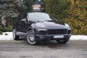 Porsche Cayenne II SUV Facelifting 4.2 D 385KM 2016 Porsche Cayenne Salon PL 4.2 V8 Panorama Tempomat Asyst. park z kamera, zdjęcie 1