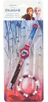 Zegarek cyfrowy + Bransoletka KRAINA LODU Frozen