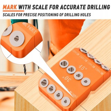 Направляющая для углового сверла Алюминиевый сплав 30