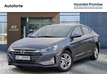 Hyundai Elantra VI Sedan 1.6 MPI 128KM 2019 Hyundai Elantra 1.6 128KM Comfort pakiet zima Salon PL serwis ASO