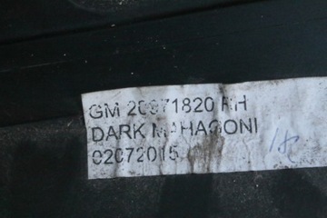 OPEL ZAFIRA C OSŁONA SŁUPKA PRAWA