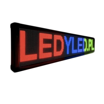 REKLMA TABLICA LED 100 x 20 cm wyświetlacz ekran