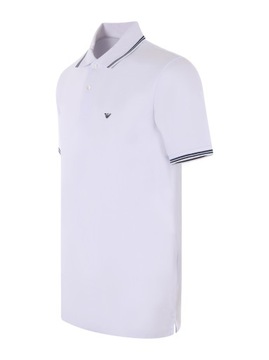 EMPORIO ARMANI markowa koszulka POLO męska WHITE M