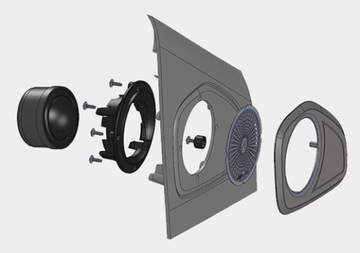 ALPINE SPC-106TRA7 ИДЕАЛЬНЫЙ ЗВУК ДЛЯ FORD TRANSIT 7 / CUSTOM / TOURNEO