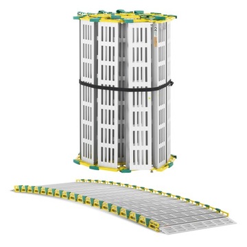 Пандус переносной, складной, до 500 кг, 3000 х 914 мм.