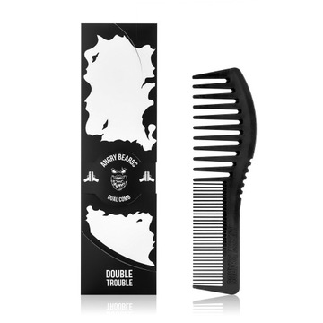 Grzebień do brody Dual Comb Angry Beards