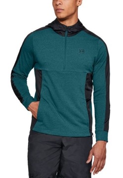 BLUZA UNDER ARMOUR THREADBORNE TERRY HOOD MEN GREEN L