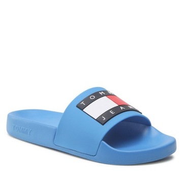 Tommy Jeans Klapki damskie Niebieskie roz. 37