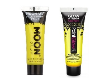 УФ-краска для лица и тела PAINTGLOW UV Yellow