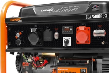 DAEWOO GDA 7500DPE-3 - AGREGAT PRZENOŚNY