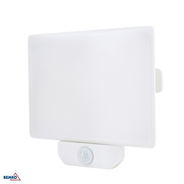 HALOGEN NAŚWIETLACZ LED LFX 30W 4000K 2700LM IP65 BIAŁY CZUJNIK