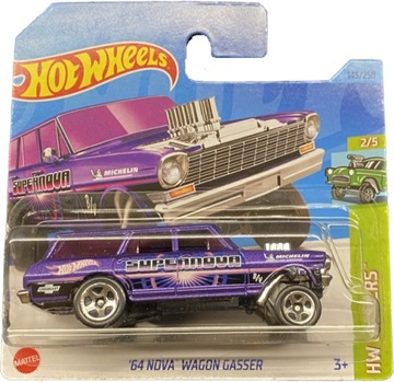 Hot Wheels HKH63 64 Nova Wagon Gasser