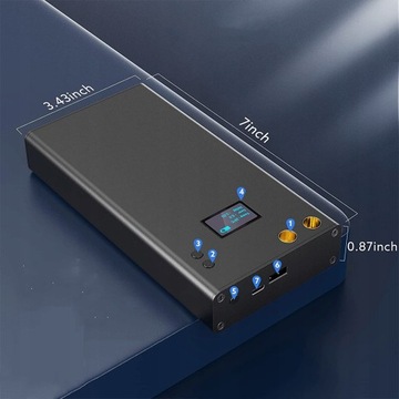 МИНИ-ПОРТАТИВНОСТЬ ТОЧЕЧНОЙ СВАРКИ С ЖК-ЭКРАНОМ, РЕГУЛИРУЕМАЯ 70 УРОВНЕЙ