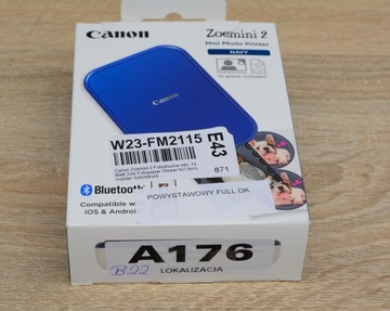 Портативный цифровой фотопринтер CANON ZOEMINI 2 в отличном состоянии!