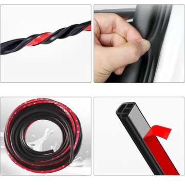 САМОКЛЕЯЩИЙСЯ УПЛОТНИТЕЛЬ ДВЕРИ АВТОМОБИЛЯ РЕЗИНОВЫЙ УПЛОТНИТЕЛЬ КРЫШИ
