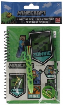 Школьный комплект миди из 5 предметов из коллекции Minecraft.