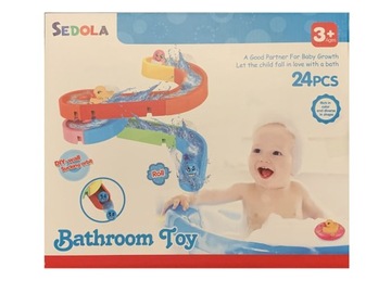 ZABAWKA DO KĄPIELI SEDOLA Bathroom Toy 24 elementy
