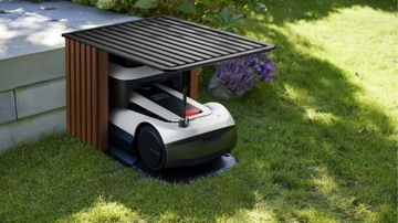 Робот-косилка ECOVACS GOAT G1 ​​Косилка 2000 м2 серебро + Гараж + 2 антенны
