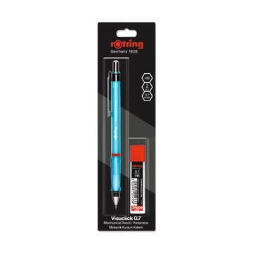 Ołówek automatyczny ROTRING Visuclick 0,7 mm + grafity , niebieski