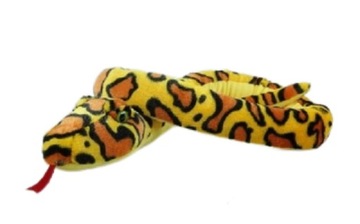 PLUSZAK MASKOTKA WĄŻ ŻÓŁTY 240 cm DUBI