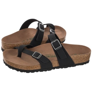 Buty Klapki Japonki Birkenstock Mayari Vegan 1021176 Czarne