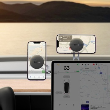 МАГНИТНЫЙ РЕГУЛИРУЕМЫЙ ДЕРЖАТЕЛЬ BASEUS ДЛЯ ПРИБОРНОЙ ПАНЕЛИ АВТОМОБИЛЯ MagSafe