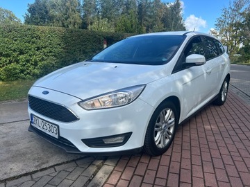 Ford Focus III Kombi Facelifting 1.5 TDCi ECOnetic 105KM 2018 Ford Focus 1.5 Diesel-Klimatronic-Zarejestr. w kraju, zdjęcie 1