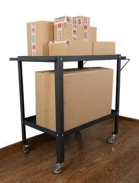 Платформенная транспортная тележка для посылок для комплектации заказов 4лоп.