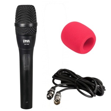 Mikrofon dynamiczny DNA DM One + kabel XLR - XLR