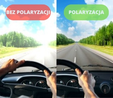 OKULARY PRZECIWSŁONECZNE POLARYZACYJNE, MUCHY ETUI