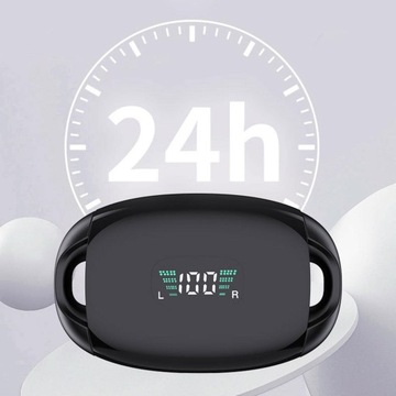 Słuchawki z klipsem na ucho Sterowanie dotykowe