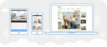 Панорамная камера EZVIZ C6N Full HD Wi-Fi с беспроводным ИК-приложением для радионяни