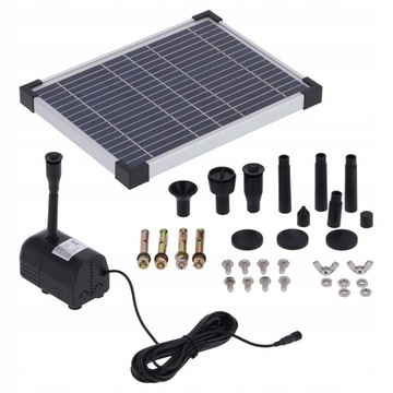 Солнечный водяной насос 17 В/10 Вт без вилки постоянного тока