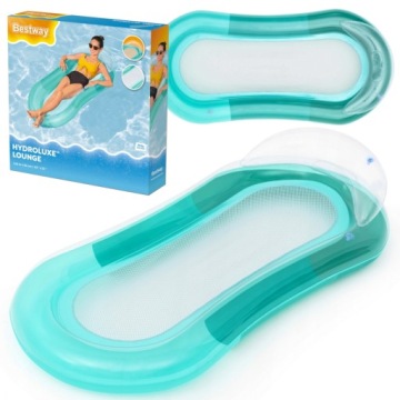 Надувной матрас, шезлонг, кресло, подголовник, сетчатое дно Bestway 43103 Hydroluxe