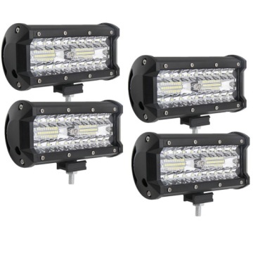 ZESTAW 4x MOCNA LAMPA ROBOCZA 120W 40 LED ledbar szperacz HALOGEN 12V 24V