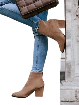 TRAPERY NA JESIEŃ ZIMĘ GLANY BOTKI CLASSIC SEXY 39