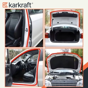 САМОКЛЕЯЩАЯСЯ ПРОКЛАДКА ДЛЯ АВТОМОБИЛЬНЫХ ДВЕРЕЙ, ЗАЩИТА КРОМКИ 5М, УНИВЕРСАЛЬНАЯ